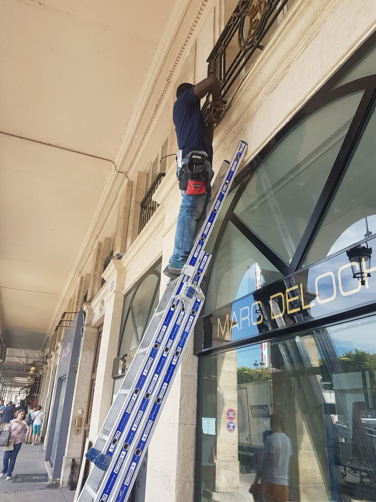 Installation de devanture